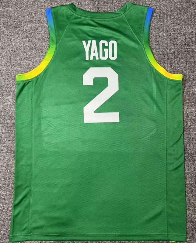 Brazil Team YAGO #2 Green NBA 2