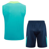 2024/25 Brazil Green Vest Training Jersey(A Set)