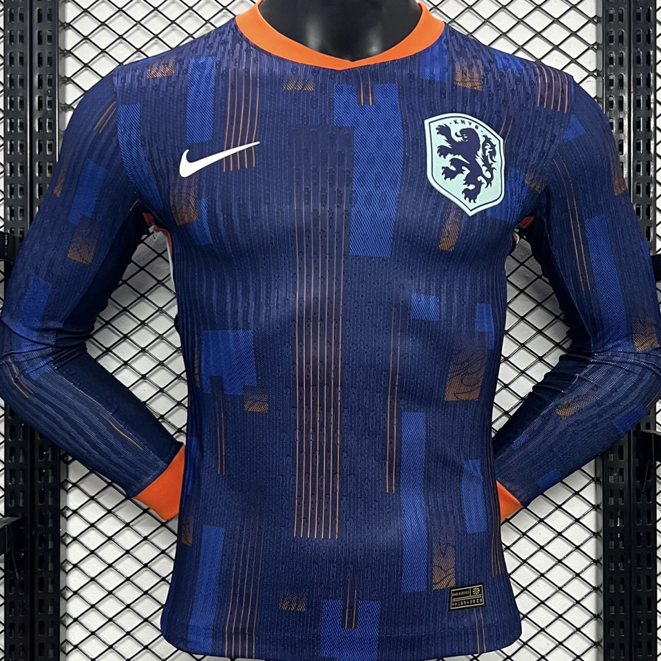 2024/25 Países Bajos Visitante Blue Versión Jugador