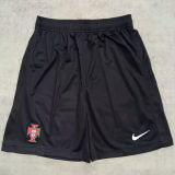 2024/25 Portugal Awa Black Fans Shorts Pants