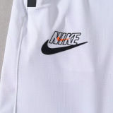 2024/25 Nk~ White NBA Shorts Pants（Pockets Have Zippers）