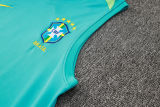 2024/25 Brazil Green Vest Training Jersey(A Set)