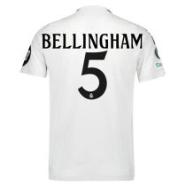 BELLINGHAM #5 RM 1:1 Quality Home Fans Jersey 2024/25 （UCL Font)