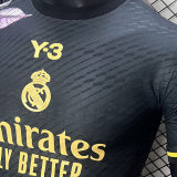 2024/25 RM Special Edition Y-3 Black Player Version Soccer Jersey