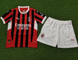 2024/25 AC Milan Home Player Version Kids Jersey 球员版童装