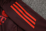 2025 PSG Red Brown Jacket Tracksuit