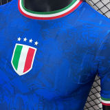 2024/25 Italy Blue Player Version Soccer Jersey