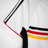1998 Germany Home White Retro Soccer Jersey