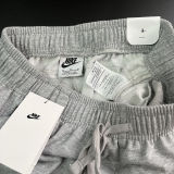 2024/25 Nk~ Grey NBA Pure Cotton Shorts Pants