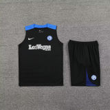 2024/25 In Milan Black Vest Training Jersey(A Set)