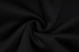 2025 In Milan Black Hoody Zipper Jacket Windbreaker