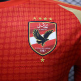 2024/25 Al Ahly Home Red Player Version Soccer Jersey 埃及国民