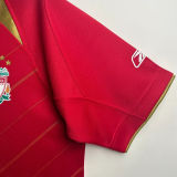 2005/06 LFC Home Red Retro Soccer Jersey
