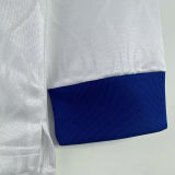 1998 Japan Away White Retro Long Sleeve Retro Jersey