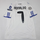 2010/11 RM Home White Retro Player Version Soccer Jersey 球员版