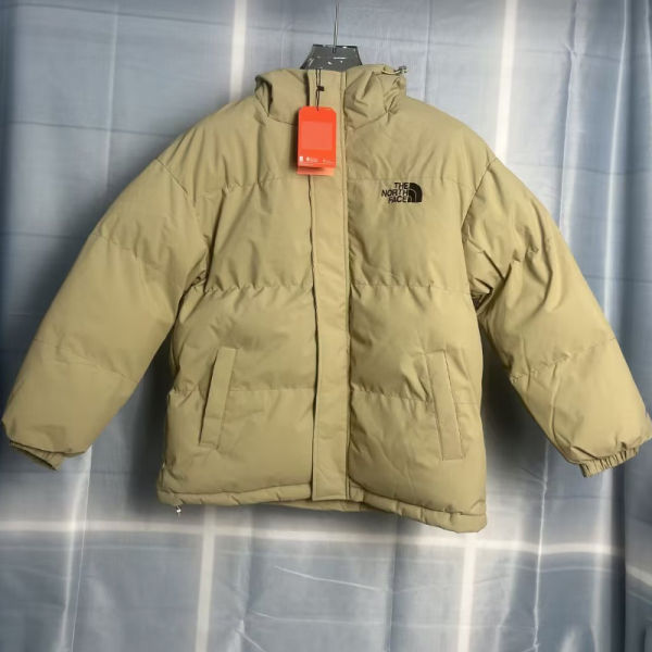 2025 THE N FACE Dark Yellow Cotton Clothing