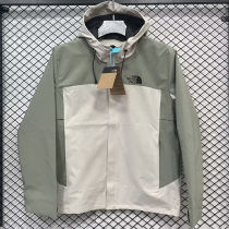 2025 THE N FACE White Green Windbreaker