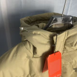 2025 THE N FACE Dark Yellow Cotton Clothing