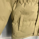 2025 THE N FACE Dark Yellow Cotton Clothing