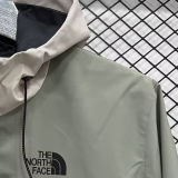 2025 THE N FACE White Green Windbreaker