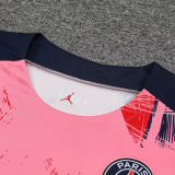 2025 PSG Pink Vest Training Jersey(A Set)