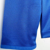 2006 Italy Home Blue Retro Long Sleeve Soccer Jersey