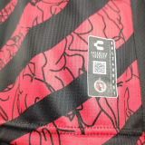 2024/25 Tijuana Home Red Black Player Version Soccer Jersey 蒂华纳