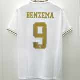 2019/20 RM Home Retro Player Version Long Sleeve Soccer Jersey 球员版