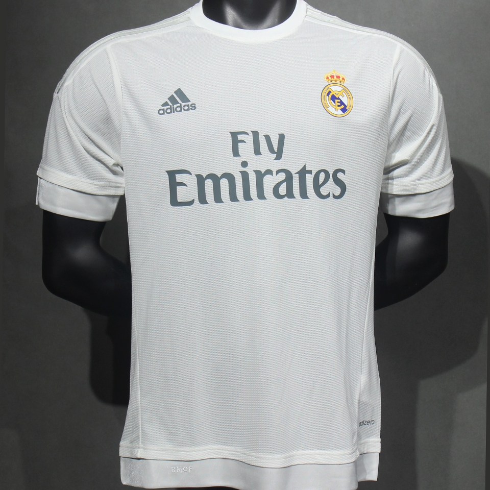 2015/16 Real Madrid Local White Retro