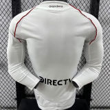 2024/25 River Plate White Player Version Long Sleeve Jersey
