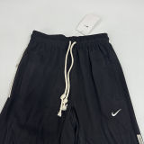 2024/25 Nk~ Black Pure Cotton Sports Trousers Zipper style