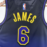 2025 Lakers JAMES #6 City Edition NBA Jerseys
