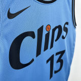 2025 Clippers GEORGE #13 Blue NBA Jerseys