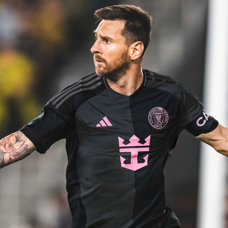 Inter Miami Visitante Versión Aficionado 2025/26 (Negra) 5
