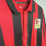 2025 AC Milan 125Th Limited Edition Fans Soccer Jersey 限量版 有钮扣