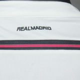 2014/15 RM Home White Retro Player Version Long Sleeve Jersey 球员版