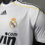 2009/10 RM White Home Retro Player Version Soccer Jersey 球员版