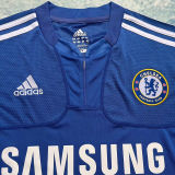 2009 CFC Home Blue Retro Long Sleeve Soccer Jersey