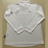 2002/03 RM Home White Retro Long Sleeve Soccer Jersey