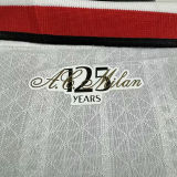 2024/25 AC Milan Away White Player Version Long Sleeve Soccer