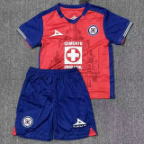 2024/25 Cruz Azul Third Red Kids Soccer Jersey