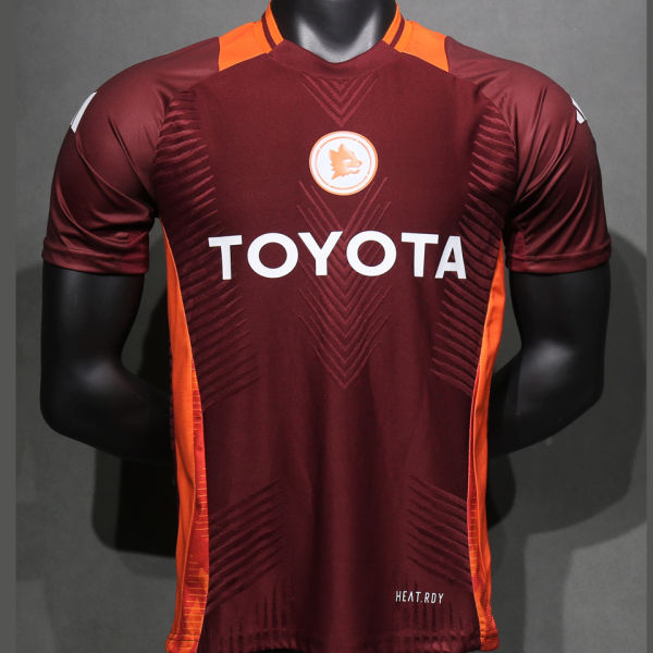 2025 Roma Red Player Version Soccer Jersey