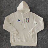 2025 Italy White Hoody 硅胶