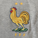 2025 France Grey Hoody 硅胶
