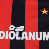 1991/92 AC Milan Home Retro Kids Soccer Jersey