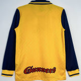 1996/98 ARS Away Yellow Retro Long Sleeve Soccer Jersey