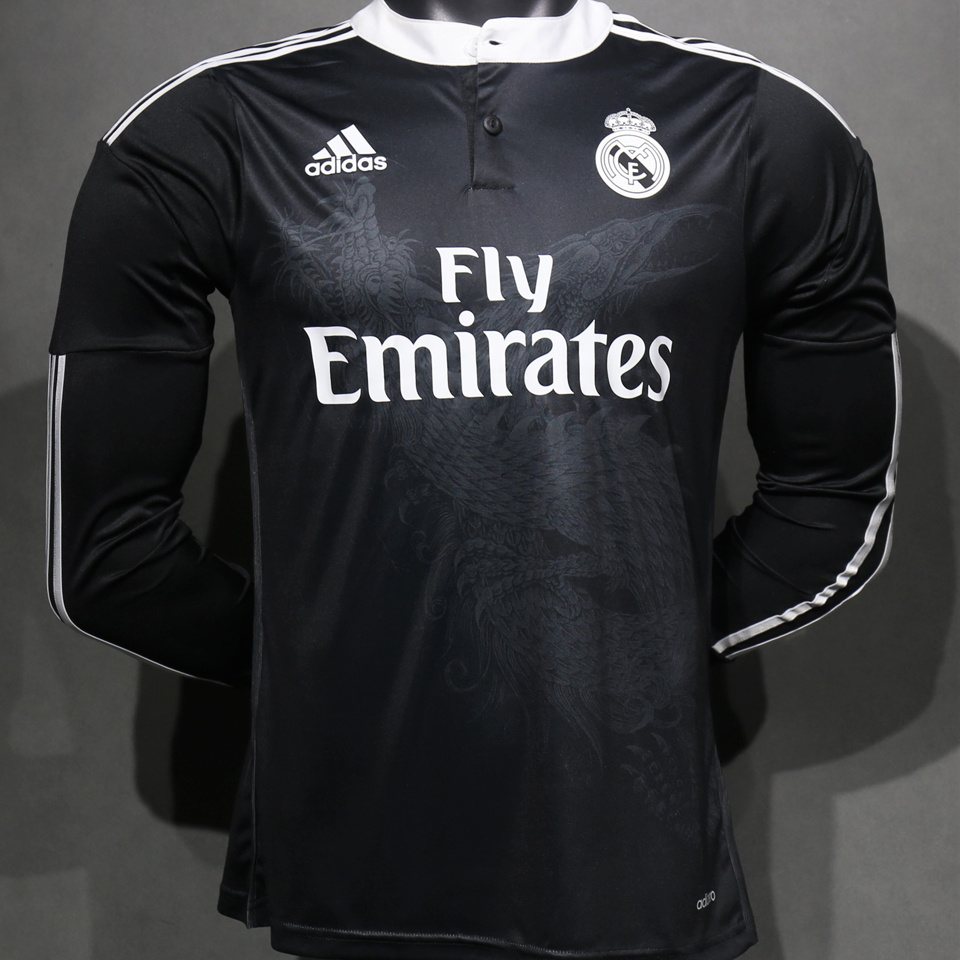 2014/15 Real Madrid Local Black Retro