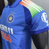 2025/26 Indian Home Blue Player Version Soccer Jersey