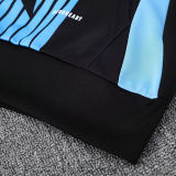 2025 Argentina Black Hoody Zipper Jacket Tracksuit