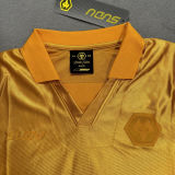 2025 Wolves 70Th Anniversary Yellow Fans Soccer Jersey